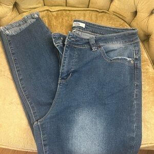YMI Women's Blue Jeans - Size 16